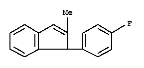 1H-Indene,1-(4-fluorophenyl)-2-methyl-