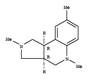 1H-Pyrrolo[3,4-c]quinoline,2,3,3a,4,5,9b-hexahydro-2,5,8-trimethyl-, (3aR,9bR)-rel-