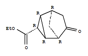 TRICYCLO[3.2.1.02,4]OCTANE-3-CARBOXYLIC ACID, 6-OXO-, ETHYL ESTER, (1R,2R,3R,4R,5R)-