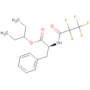 Phenylalanine, N-(2,2,3,3,3-pentafluoro-1-oxopropyl)-, 1-ethylpropylester