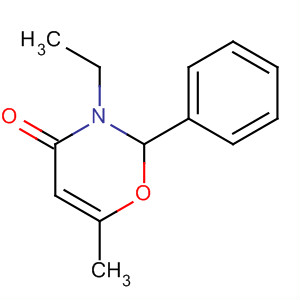 4H-1,3-Oxazin-4-one, 3-ethyl-2,3-dihydro-6-methyl-2-phenyl-