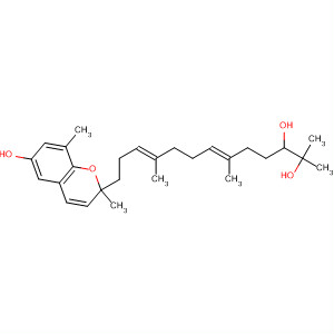 6,10-Tridecadiene-2,3-diol,13-(6-hydroxy-2,8-dimethyl-2H-1-benzopyran-2-yl)-2,6,10-trimethyl-,(6E,10E)-