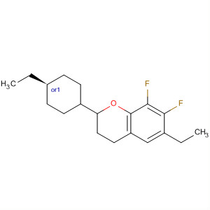 2H-1-Benzopyran,6-ethyl-2-(trans-4-ethylcyclohexyl)-7,8-difluoro-3,4-dihydro-