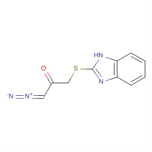 2-Propanone, 1-(1H-benzimidazol-2-ylthio)-3-diazo-