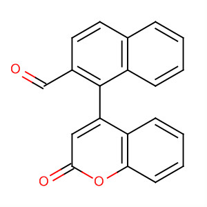 2-Naphthalenecarboxaldehyde, 1-(2-oxo-2H-1-benzopyran-4-yl)-