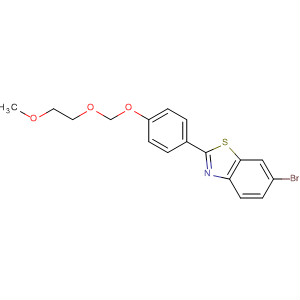 Benzothiazole, 6-bromo-2-[4-[(2-methoxyethoxy)methoxy]phenyl]-