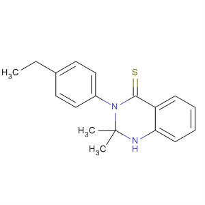 4(1H)-Quinazolinethione, 3-(4-ethylphenyl)-2,3-dihydro-2,2-dimethyl-
