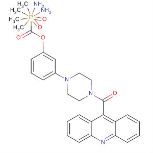 Phosphorodiamidic acid, tetramethyl-,mono[3-[4-(9-acridinylcarbonyl)-1-piperazinyl]phenyl] ester