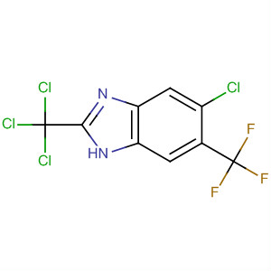1H-Benzimidazole, 5-chloro-2-(trichloromethyl)-6-(trifluoromethyl)-