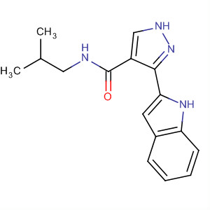 1H-Pyrazole-4-carboxamide, 3-(1H-indol-2-yl)-N-(2-methylpropyl)-