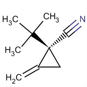 Cyclopropanecarbonitrile, 1-(1,1-dimethylethyl)-2-methylene-, (1S)-