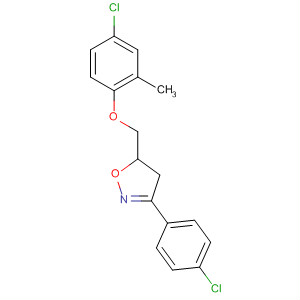 Isoxazole,5-[(4-chloro-2-methylphenoxy)methyl]-3-(4-chlorophenyl)-4,5-dihydro-