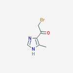 ETHANONE,2-BROMO-1-(5-METHYL-1H-IMIDAZOL-4-YL)-