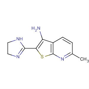 Thieno[2,3-b]pyridin-3-amine,2-(4,5-dihydro-1H-imidazol-2-yl)-6-methyl-