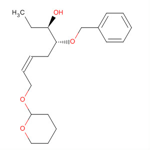 6-Octen-3-ol, 4-(phenylmethoxy)-8-[(tetrahydro-2H-pyran-2-yl)oxy]-,(3R,4R,6Z)-