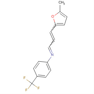 Benzenamine,N-[3-(5-methyl-2-furanyl)-2-propenylidene]-4-(trifluoromethyl)-