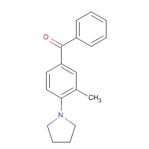 Methanone, [3-methyl-4-(1-pyrrolidinyl)phenyl]phenyl-