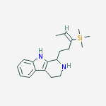 Trimethyl-[(e)-5-(2,3,4,9-tetrahydro-1h-pyrido[3,4-b]indol-1-yl)pent-2-en-3-yl]silane