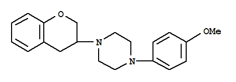 1-(3,4-Dihydro-2H-1-benzopyran-3-yl)-4-(4-methoxyphenyl)piperazine
