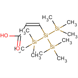 2-Propenoic acid, 3-[2,2,2-trimethyl-1,1-bis(trimethylsilyl)disilanyl]-,(2Z)-