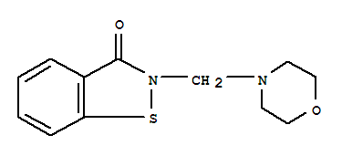 2-(4-morpholinylmethyl)-1,2-benzisothiazol-3(2H)-one