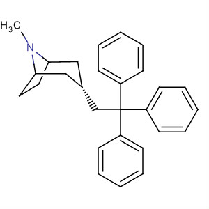 8-Azabicyclo[3.2.1]octane, 8-methyl-3-(2,2,2-triphenylethyl)-, (3-endo)-