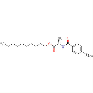 L-Alanine, N-(4-ethynylbenzoyl)-, decyl ester