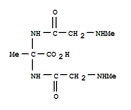 ALANINE,N-METHYLGLYCYL-2-[[(METHYLAMINO)ACETYL]AMINO]-