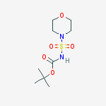 Carbamic acid, (4-morpholinylsulfonyl)-, 1,1-dimethylethyl ester
