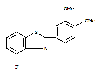 2-(3,4-DIMETHOXY-PHENYL)-4-FLUORO-BENZOTHIAZOLE