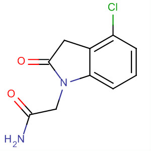 1H-Indole-1-acetamide, 4-chloro-2,3-dihydro-2-oxo-