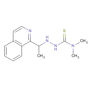 Hydrazinecarbothioamide, 2-[1-(1-isoquinolinyl)ethyl]-N,N-dimethyl-