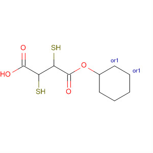 Butanedioic acid, 2,3-dimercapto-, monocyclohexyl ester, (2R,3S)-rel-