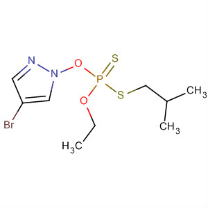 1H-Pyrazole,4-bromo-1-[[ethoxy[(2-methylpropyl)thio]phosphinothioyl]oxy]-