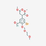 Butanedioic acid, 2-[3-broMo-5-forMyl-4-[(2-Methoxyethoxy)Methoxy]phenyl]-, 1,4-diMethyl ester