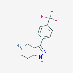 3-[4-(Trifluoromethyl)phenyl]-4,5,6,7-tetrahydro-1H-pyrazolo[4,3-c]pyridine