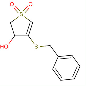 Thiophene-3-ol, 2,3-dihydro-4-[(phenylmethyl)thio]-, 1,1-dioxide