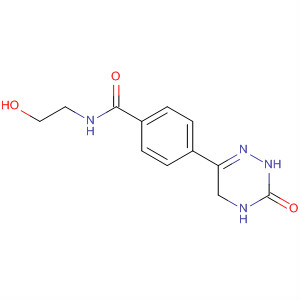 Benzamide,N-(2-hydroxyethyl)-4-(2,3,4,5-tetrahydro-3-oxo-1,2,4-triazin-6-yl)-