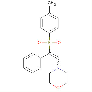 Morpholine, 4-[2-[(4-methylphenyl)sulfonyl]-2-phenylethenyl]-