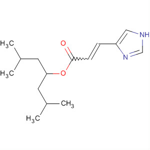 2-Propenoic acid, 3-(1H-imidazol-4-yl)-,3-methyl-1-(2-methylpropyl)butyl ester