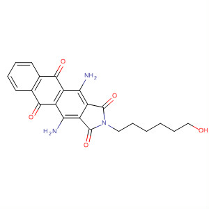 1H-Naphth[2,3-f]isoindole-1,3,5,10(2H)-tetrone,4,11-diamino-2-(6-hydroxyhexyl)-