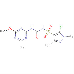 1H-Pyrazole-4-sulfonamide,5-chloro-N-[[(4-methoxy-6-methyl-1,3,5-triazin-2-yl)amino]carbonyl]-1,3-dimethyl-