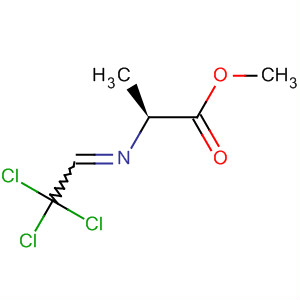 L-Alanine, N-(2,2,2-trichloroethylidene)-, methyl ester