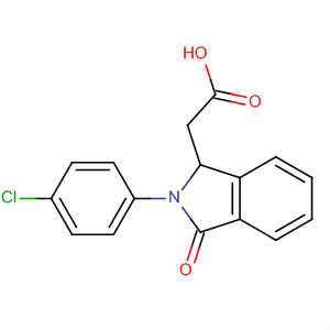 1H-Isoindole-1-acetic acid, 2-(4-chlorophenyl)-2,3-dihydro-3-oxo-