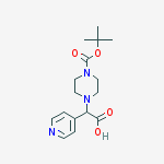 ALPHA-(4-BOC-PIPERAZINYL)-ALPHA-(4-PYRIDINYL)ACETIC ACID