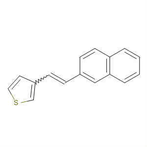 Thiophene, 3-[2-(2-naphthalenyl)ethenyl]-