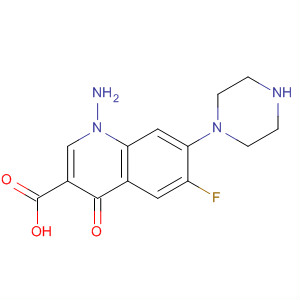 3-Quinolinecarboxylic acid,1-amino-6-fluoro-1,4-dihydro-4-oxo-7-(1-piperazinyl)-