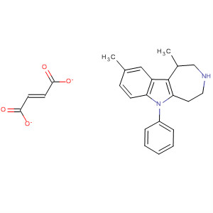 Azepino[4,5-b]indole, 1,2,3,4,5,6-hexahydro-1,9-dimethyl-6-phenyl-,(2E)-2-butenedioate (1:1)