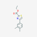 Ethyl 4-(3,4-dimethylphenyl)-1,3-thiazole-2-carboxylate