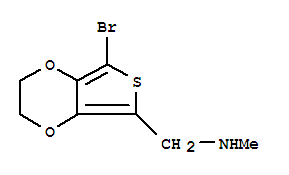 N-METHYL-(7-BROMO-2,3-DIHYDROTHIENO[3,4-B][1,4]DIOXIN-5-YL)METHYLAMINE